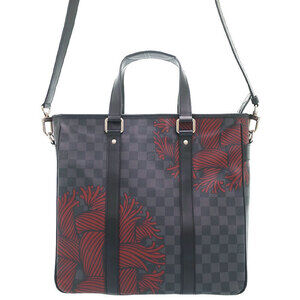 Louis Vuitton Damier Graphite Black Tadao Tote Bag